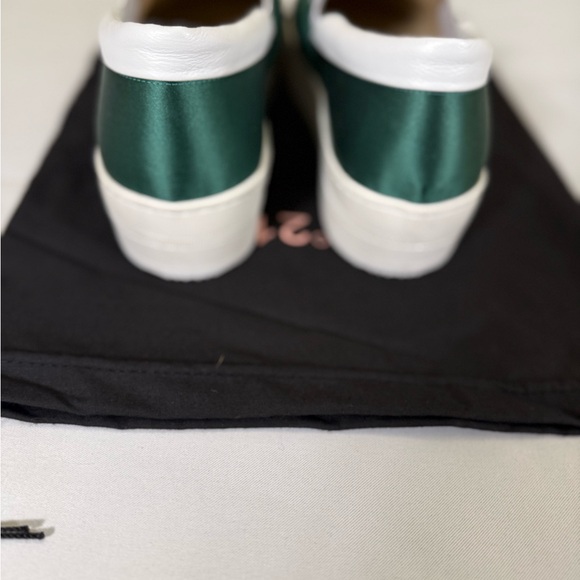 Nº21 Satin Knot Slip-On Sneakers Emerald Green Size 39 - Picture 5 of 6